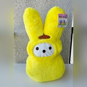 Peeps x Hello Kitty & Friends Collab PomPompurin Yellow Plushie